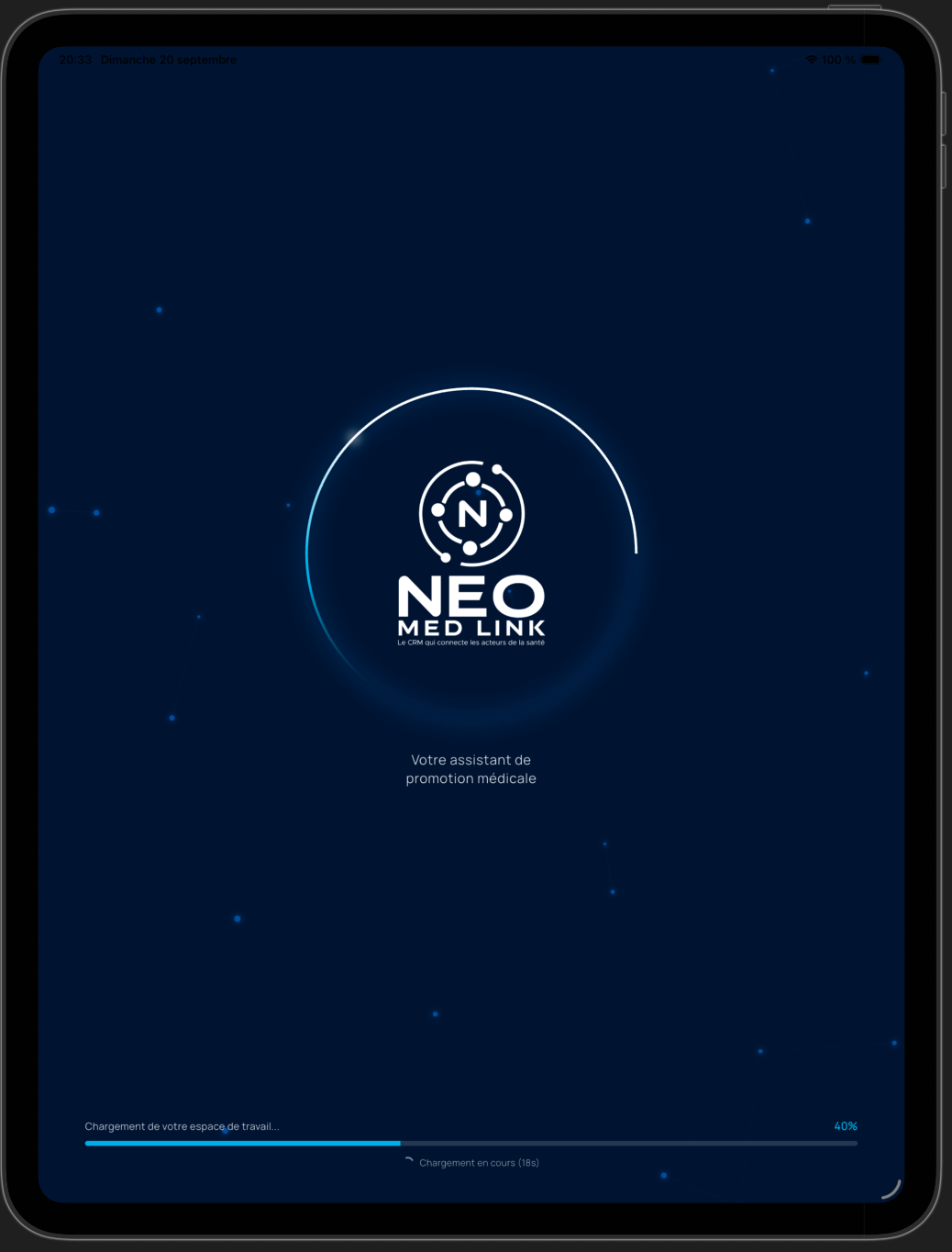 Lancement & Chargement Application